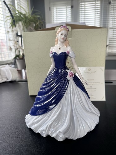 Coalport charlotte 2008 figure - coalport,