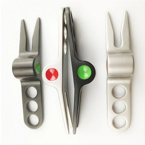Golf divot pitch repairer tool - repairer,