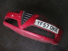 2007 ALFA ROMEO GT GENUINE FRONT BUMPER IN RED - DAMAGED / SCRATCHED