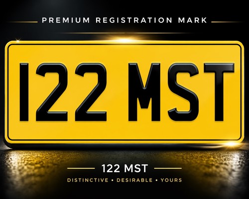 Dateless private number plate