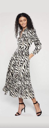 Karen millen 398 nwot zebra - nwot,
