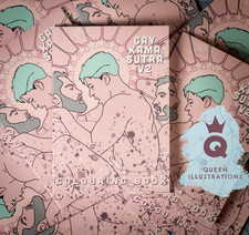 GAY KAMA SUTRA colouring book