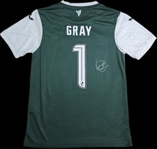 Sir David Gray Hibernian Fc 25/26 Hand Signed Home Shirt Hibs Manager Football 