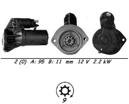 Genuine wai starter motor - genuine,