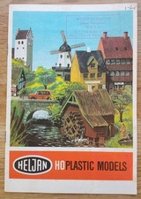 Vintage Heljan HO Plastic Models Model Railway Buildings Catalogue 1960s