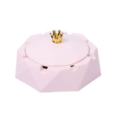 Stainless Steel Ashtray with Lid Cigarette Ash Tray Holder Smoking Accessories