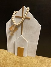White Rustic Homemade Church
