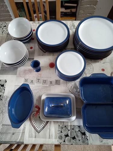 Denby imperial blue crockery - imperial,
