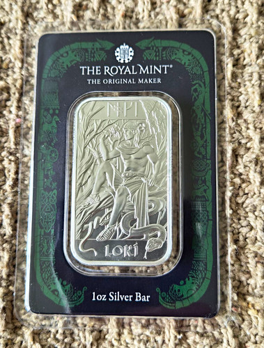 Royal mint loki 1oz silver - 1oz, bar