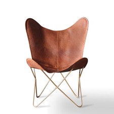 Leather Butterfly Chair