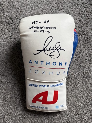 Anthony joshua signed - anthony,