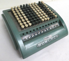 Vintage Bell Punch Company Sumlock Mechanical Comptometer/Calculator