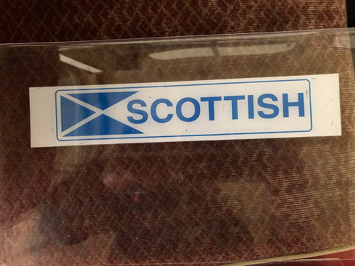 Scottish bus group car - bus, window