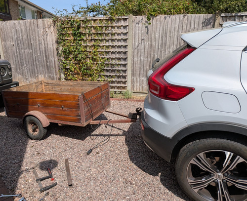 Car trailer 5ft 3ft - trailer, x