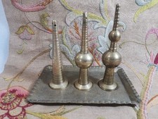 Mystery Brass Spikes Perhaps For A Decorative Helmet or Mineret Art ID4406 B30