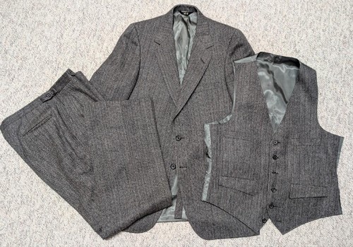 Vintage usa made tweed thick - usa,