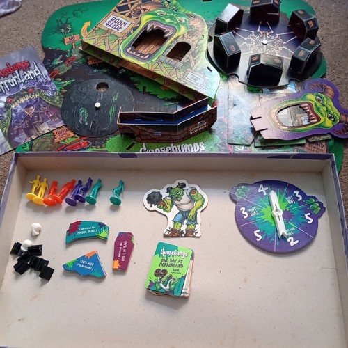 Vintage retro goosebumps - retro, board