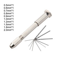 10PCS Hand Twist Drill Pin