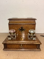 Antique Victorian Oak Desk