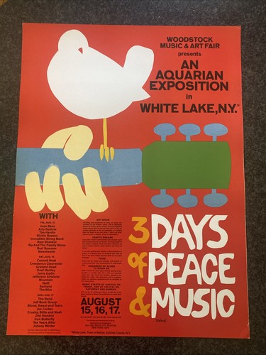Vintage original woodstock - original,