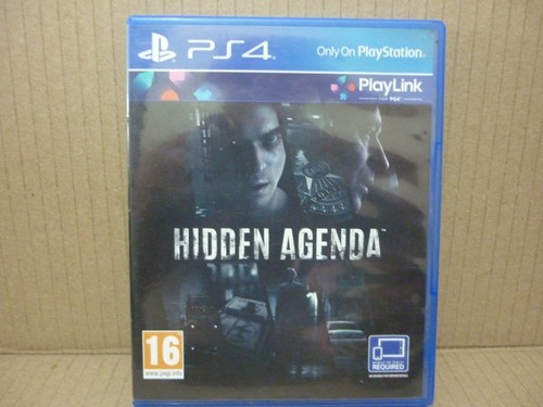 Hidden agenda ps4 game - hidden,
