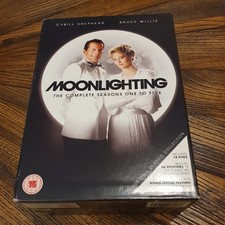Moonlighting Series 1-5 Complete UK DVD Box Set R2 Region 2 Bruce Willis