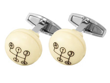 NEW MERCEDES-BENZ GEAR KNOB SHIFT LEAVER CUFFLINKS~300SL
