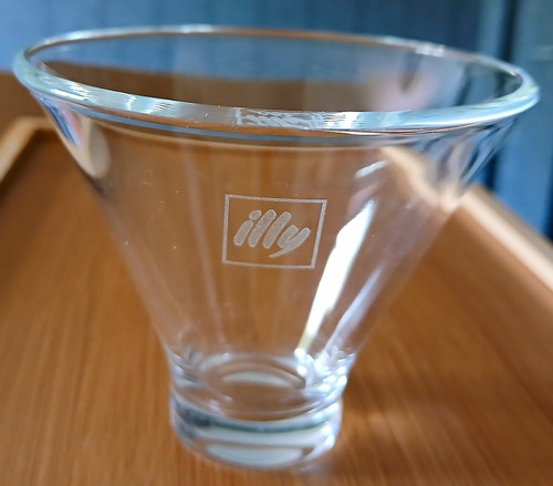 Illy clear glass coffee - 6,