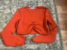 Zara Cropped Top Size Large