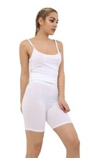 Womens Cycling Shorts Ladies Dancing Sports Gym Yoga Fitness Pants UK 8-30