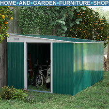 Large metal garden shed - metal,
