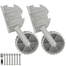 2Pcs Dinghy Wheel for Inflatable Dinghy Inflatable Boat Launching Wheel