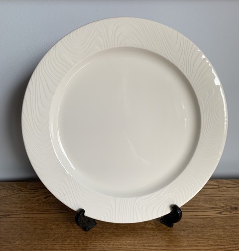 Steelite optik white - white, embossed