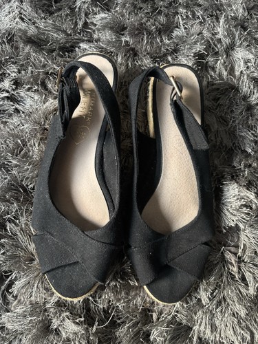 Primark ladies black sandals - ladies,