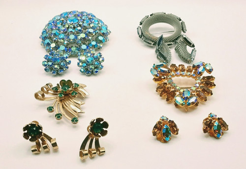 Vintage gold silver tone - vintage,