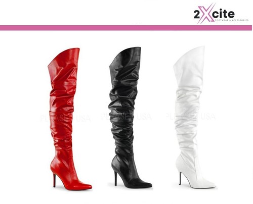 Pleaser stiletto heel - stiletto, thigh