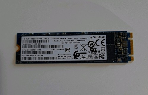 Sandisk x600 128gb - 128gb, m.2