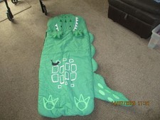 CHILDS FUN DINOSAUR SLEEPING BAG - AGE 3 PLUS