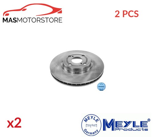 Front brake discs set pair - front,