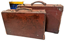 Brown Leather Suitcase Vintage