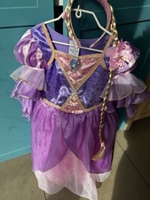 Disney Rapunzel Costume Dress Child Size 5/6 Fancy Dress Up