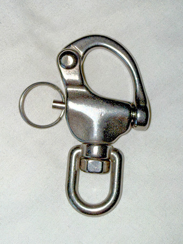87mm stainless steel - 87mm, swivel