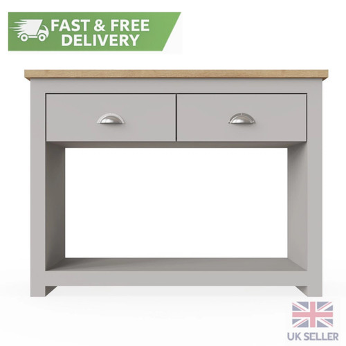 Light grey console table - light,
