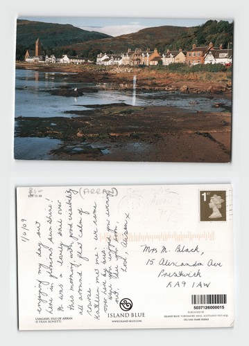 Postcard lamlash isle - -,