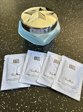 Empty Thierry Mugler Body Cream Glass Tub 200ml & 4 X 10ml Body Lotion