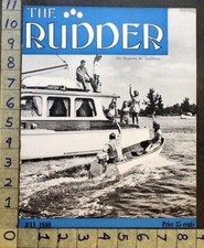 1940 SALLY LOU MOTOR CABIN CRUISER NAUTICAL BOATING REAL PHOTO COVER FC2609