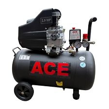 AIR COMPRESSOR 50L 2.5HP Single Phase 1.8Kw 8 bar 115psi 230v 50Hz garage works