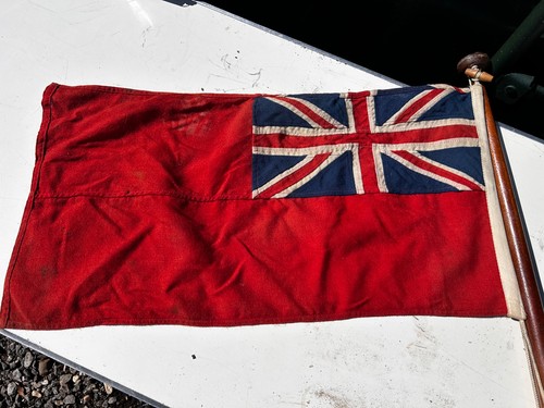 Vintage british red ensign - vintage,