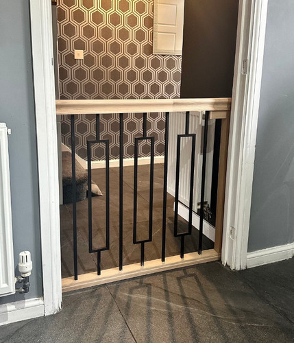 Bespoke metal and - and, stair