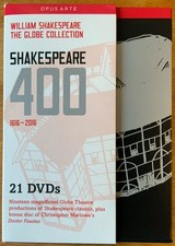 Shakespeare - Globe Collection. 400 year anniversary 21 DVD box set (DVD, 2016)